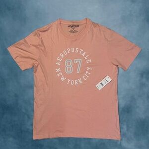 Aeropostale Pink Graphic T-Shirt